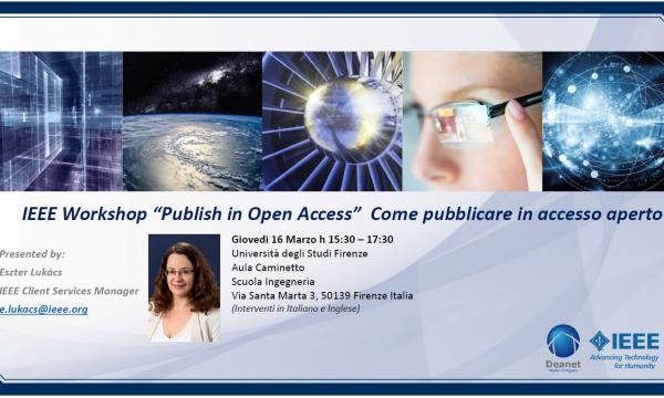 IEEE Workshop “Publish in Open Access”